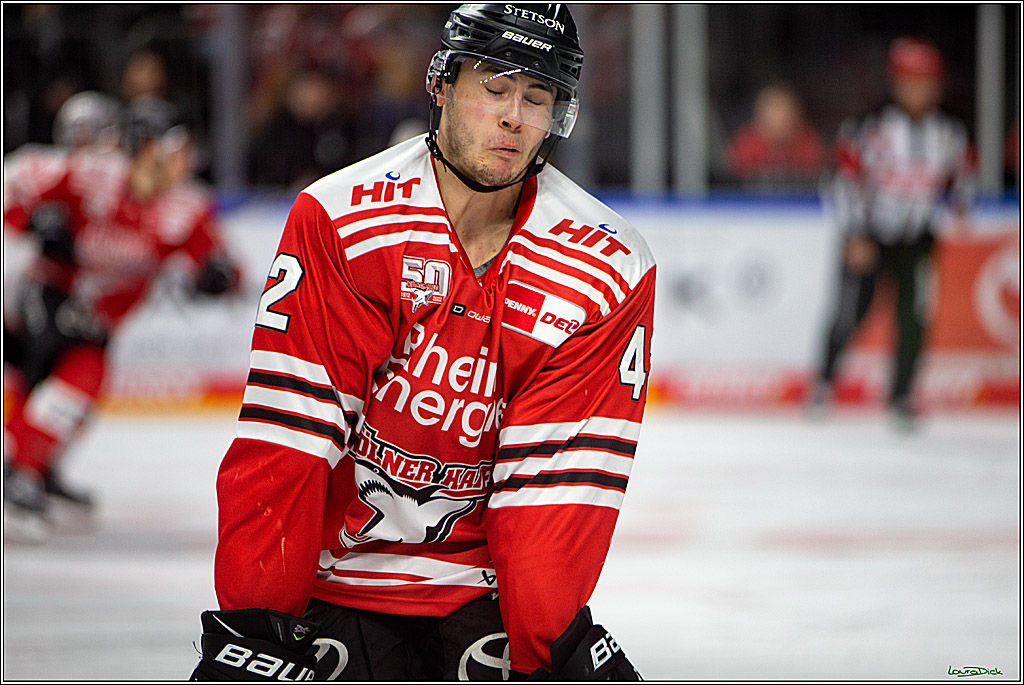 PENNY DEL; Koelner Haie- Loewen Frankfurt; Koeln, 01.12.2022